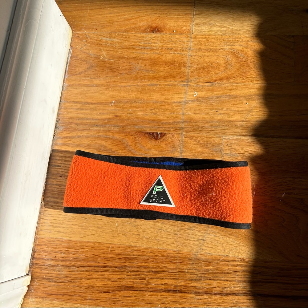 90s VINTAGE RALPH LAUREN POLO SPORT FLEECE HEADBAND